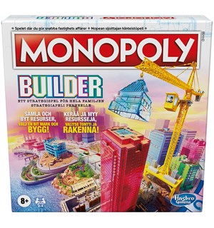 Monopoly Builder Brettspill Norsk utgave 